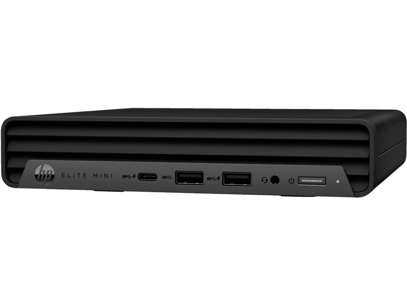 Hp HP ELITEDESK 800G9 MINI (5M9K3EA) i7-13700-2.1GHz, 16GB, 512GB SSD, WINDOWS 11 PROFESSIONAL, INTEL UHD 630 GRAPHICS, BLACK, 3 YEARS WARRANTY - product view 1 of 3