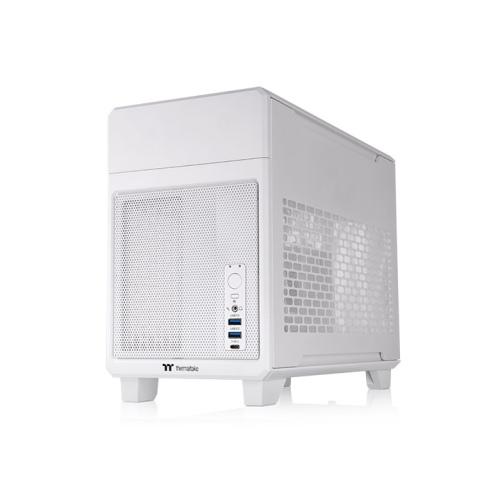 Thermaltake TR100 Mini Tower Chassis (Mini ITX Case), Supports Mini ITX Motherboard, 280mm AIO Cooler, SFX PSU, USB 3.2 (Gen 2) Type-C, HD Audio,  Snow | CA-11A-00S6NN-00 – Buy Online