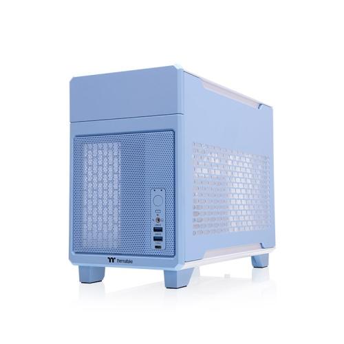 Thermaltake TR100 Hydrangea Blue Mini Tower Chassis (Mini ITX Case), Supports Mini ITX Motherboard, 280mm AIO Cooler, SFX PSU, USB 3.2 (Gen 2) Type-C, HD Audio | CA-11A-00SFNN-00 – Buy Online