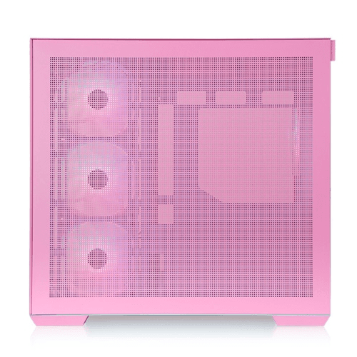 Thermaltake Thermaltake View 380 TG ARGB Bubble Pink Mid Tower Case, 4x 120mm ARGB Lite Fans, Supports ATX Hidden-Connector Motherboards, Radiator Upto 360mm, USB 3.2 (Gen 2) Type-C  | CA-1Z2-00MAWN-00 - product view 3 of 6