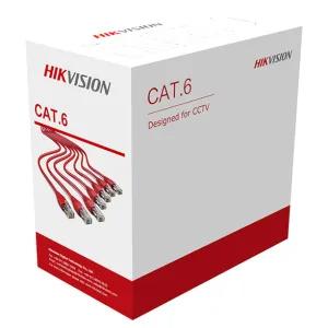 Hikvision DS-1LN6UU-CCA 305 m CAT6 UTP Network Cable (CCA,0.565 mm) – Buy Online