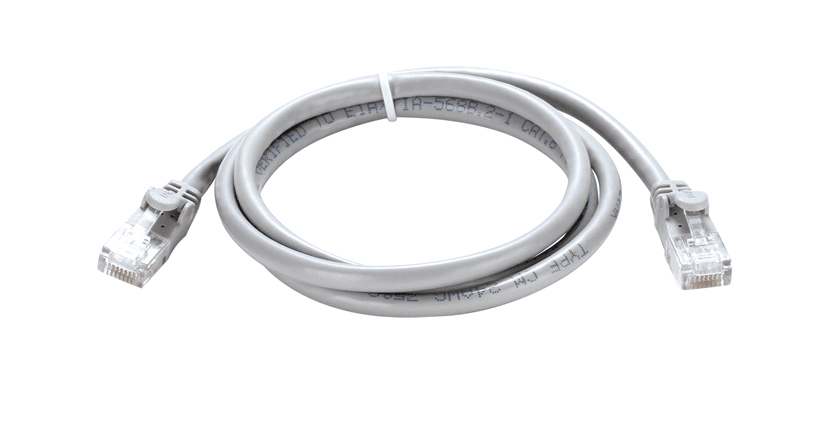 D-link D-Link Cat6 UTP Patch Cord, 4 Pairs Unshielded Twisted Pair (UTP) Cable, Bare Copper, Bare Copper, 24 AWG Conductor, HD-PE, PVC UL94V-0, Gold plated-Grey 2 Meter | NCB-C6UGRYR1-2 - product view 1 of 1