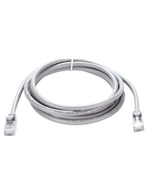 D-link D-Link Cat6 3 Meter UTP Patch Cord, 4 Pairs Unshielded Twisted Pair (UTP) Cable, Bare Copper, Bare Copper, 24 AWG Conductor, HD-PE, PVC UL94V-0, Gold Plated -3 Mtr | NCB-C6UGRYR1-3 - product view 1 of 1