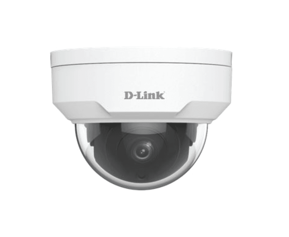 D-Link DCS-F5602/P 2MP Network Dome Camera-Plastic Housing, 1/2.7" 2 MP Progressive Scan CMOS sensor Fixed Lens, 2.8 Ultra H.265/H.265/264, MJPEG Video Compression, 10/100 Mbps PoE Port, Smart IR Range 30m, WDR, 3D DNR,ICR,ROI, Vandal Resistant IK10 – Buy Online