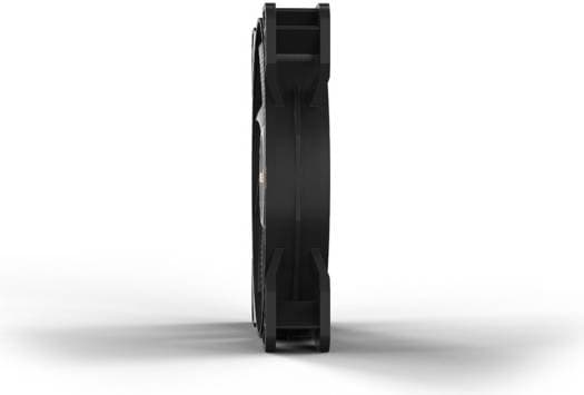 Be Quiet! Pure Wings 2 140mm PWM Case Fans, 9x Airflow-Optimized Fan Blades, 1000 RPM Fan Speed, Up to 104 CFM Airflow, Rifle Bearing Technology, Black | BL040 - product view 3 of 5