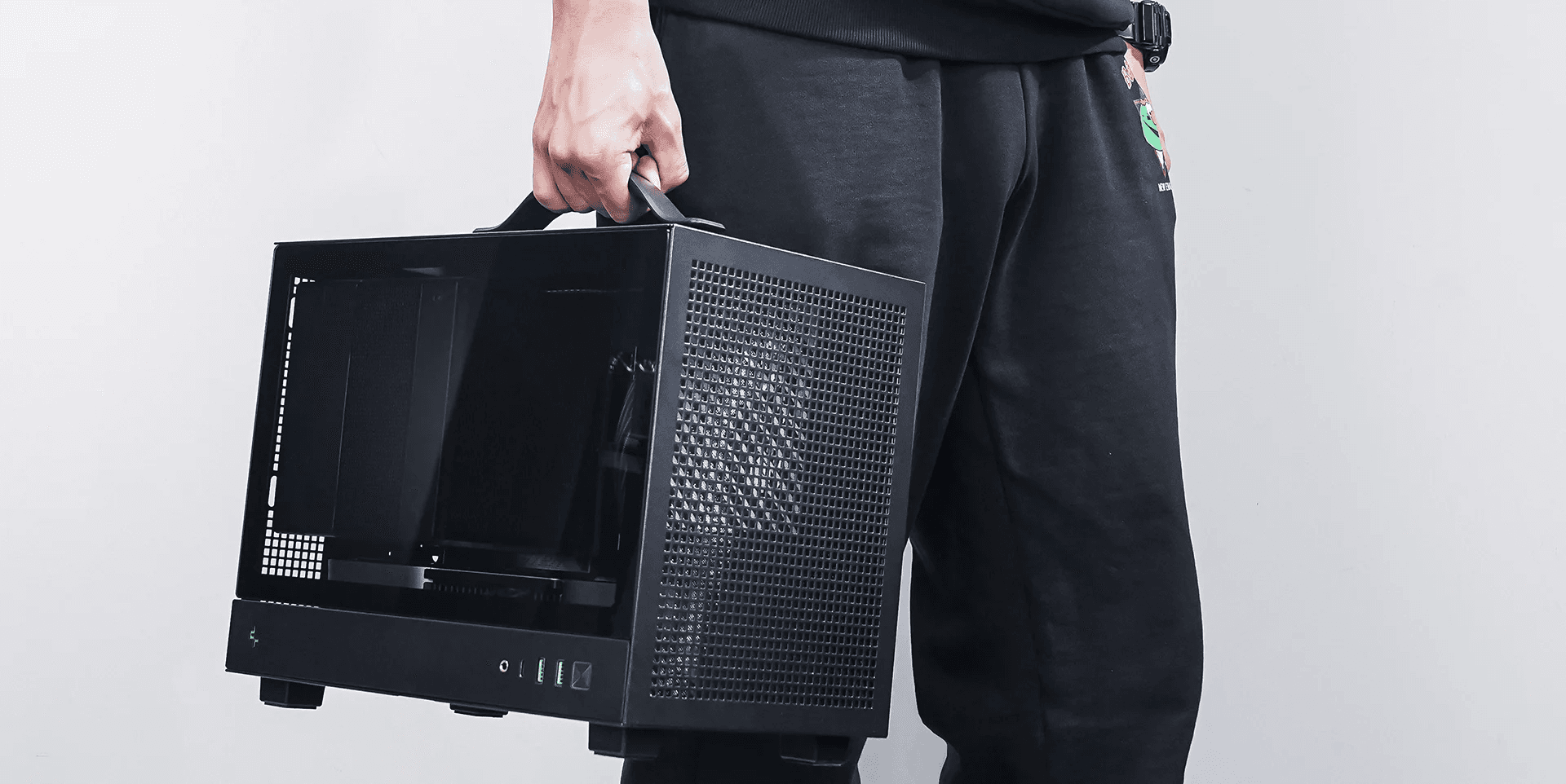 Nanotech Core i5 14th Gen X 4070 Super Mini Gaming PC, Core i5-14400F 14th Gen, RTX 4070 Super Dual 16GB OC, 32GB (2x16GB) 6200MTs, 2TB NVMe, 750W - product view 1 of 4
