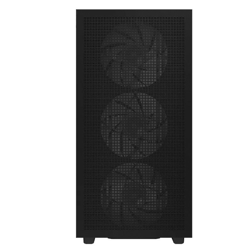 DEEPCOOL Deepcool CH560 Digital ATX Mid Tower Computer Case, ABS+SPCC+Tempered Glass Materials, Real-Time Dual-Status Digital Display, Hybrid Airflow Glass Side Panel, Black | CH560-BKAPE4D-G-1 - product view 2 of 6