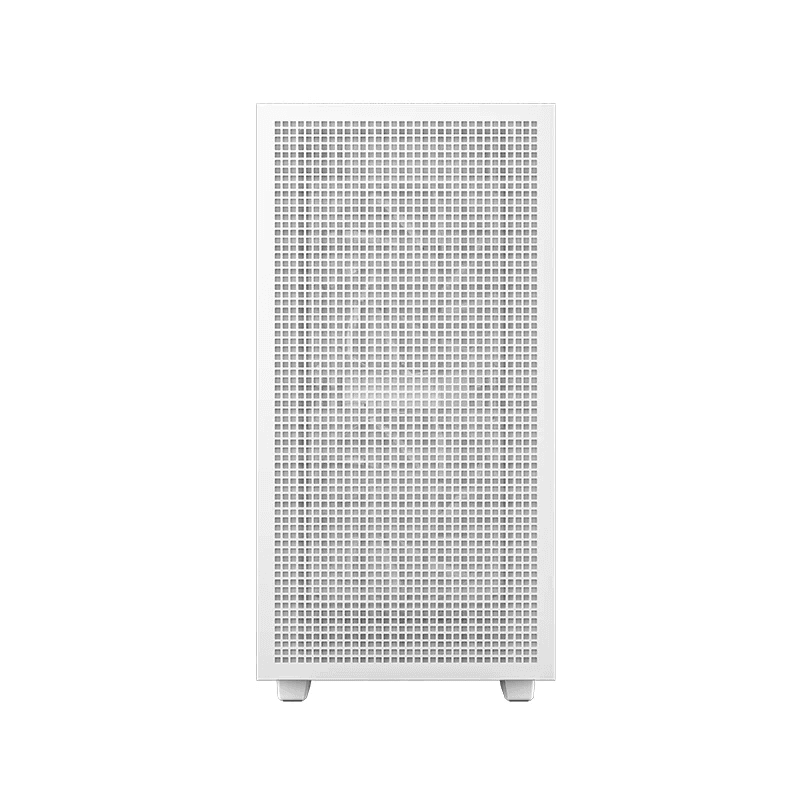 DEEPCOOL DeepCool CH360 Digital High Airflow mATX Case, 3x Pre-Installed aRGB Fan, Digital Display, ABS + SPCC + Tempered Glass Materials, Up to 360mm Radiator &amp; 8x Fan Support-White | R-CH360-WHAPE3D-G-1 - product view 3 of 5