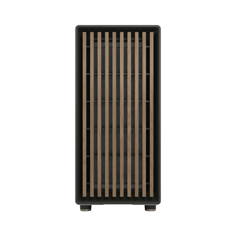 Fractal Design Fractal Design North Chalk White Tint Gaming Case, Temp Glass Side Panel, Support Up to 360mm Radiator &amp; 6x120mm Fans, 2 x 2.5/3.5" Drive Bays, USB-C 3.1 Gen 2, 2 x USB-A 3.1 | FD-C-NOR1C-03 - product view 2 of 7