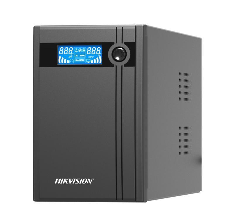 Hikvision DS-UPS2000 UPS, 2000 VA / 1200 W, LCD display, USB port for remote control, 6-8 hours recover to 90% capacity, Surge, Short circuit, Short circuit, Overload Protection – Buy Online