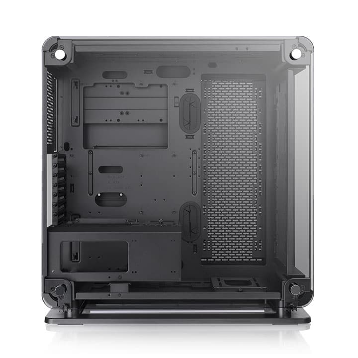 Thermaltake Core P6 Tempered Glass Mid Tower Chassis, Transformable CEB Mid Tower Case, 4mm Tempered Glass x 3, Up to ATX Motherboards, 7 Rotatable Expansion Slots, 8 x 2.5??? Drive Bays (4x3.5???), (H X W X D) 565 x 255 x 530mm | CA-1V2-00M1WN-00 - product view 2 of 6