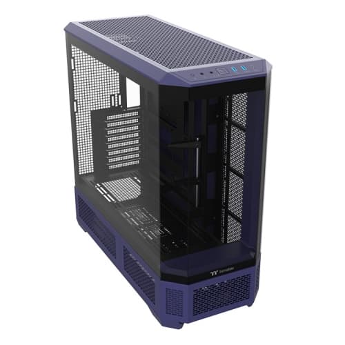 ThermaltakeView 600 TG Future Dusk Full Tower E-ATX case, up to ten 120/140mm fans & 360mm/420mm radiators, built-in GPU bracket, Compatible Hidden-connector Motherboards | CA-11H-00FNWN-00