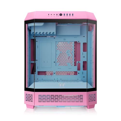 Thermaltake Thermaltake The Tower 600 Bubble Pink ATX Mid Tower Case, Supports Hidden-Connector Motherboard, 3x Tempered Glass, Supports 420mm AIO | CA-1Z1-00MAWN-00 - product view 2 of 6