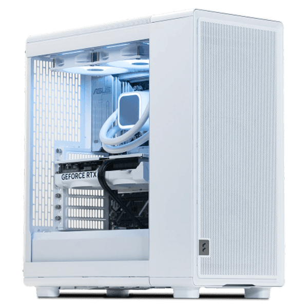 White Creator & Gaming PC, Intel Core Ultra 7 270K, RTX 5060 White 8GB, 32GB DDR5, 1TB Gen4 SSD, 850W – Buy Online