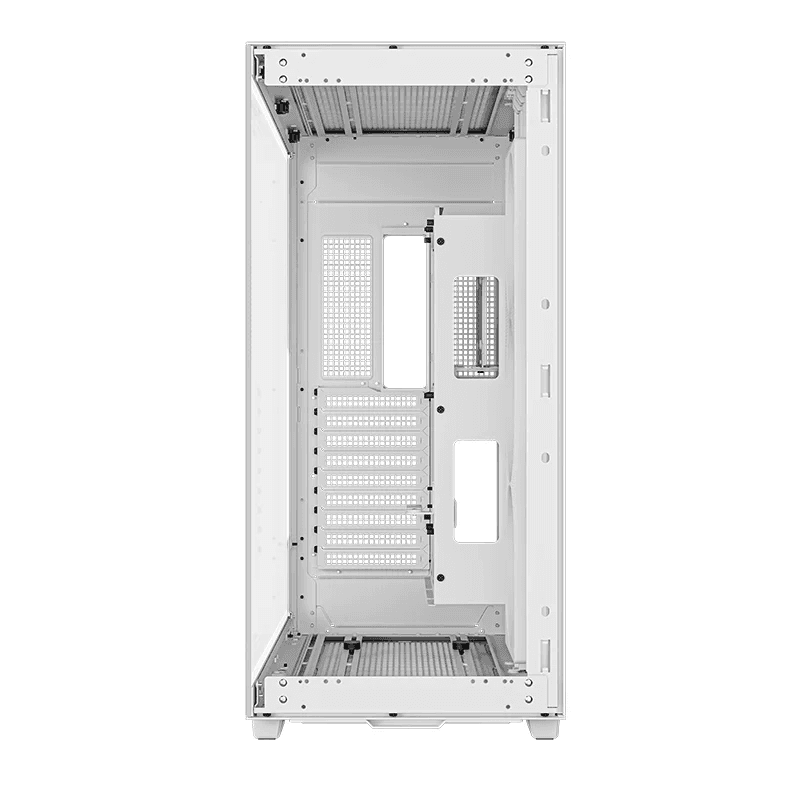 DEEPCOOL DeepCool CH780 WH Premium ATX+ case, ABS+SPCC+Tempered Glass, 1x Pre-Installed Fans, 5x Drive Bays, 3x Expansion Slots, Motherboard Support Up to E-ATX, White | R-CH780-WHADE41-G-1 - product view 2 of 6