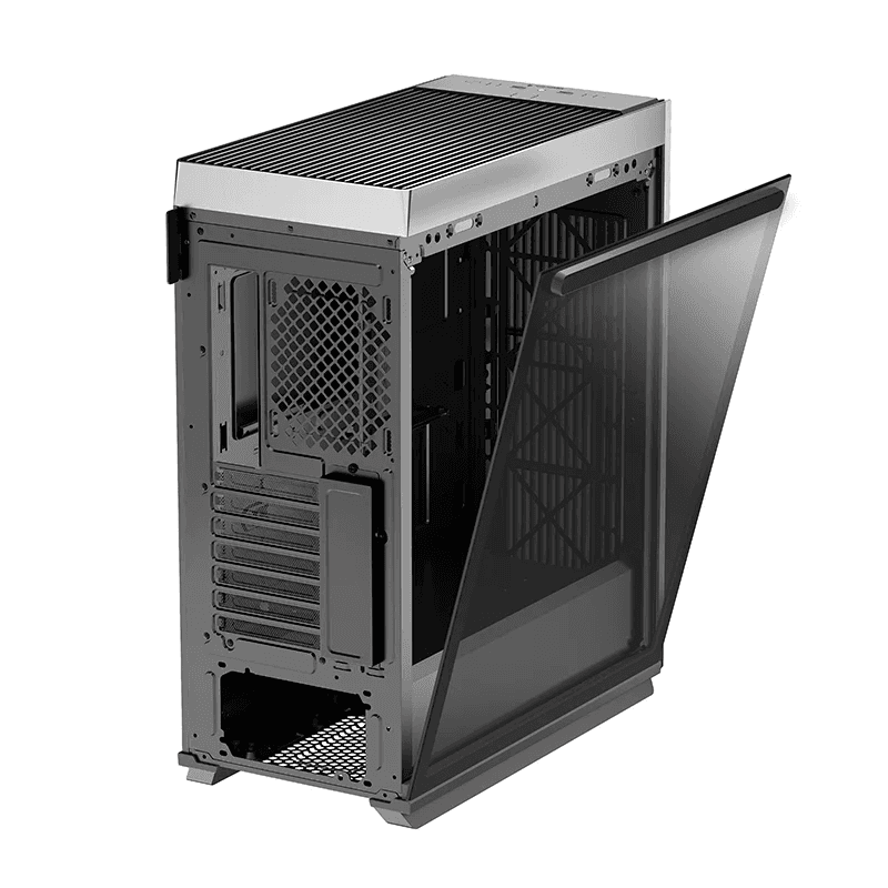 DEEPCOOL DeepCool CL500 ADD-RGB 4F Mid-Tower ATX Case, Magnetic Side Panel with Tempered Glass with 120mm 4 A-RGB Fans, 5x Drive Bays, 7x Expansion Slots, Motherboard Supports Up to ATX, Black & Gray | R-CL500-BKNMA4N-A-1 - product view 1 of 6