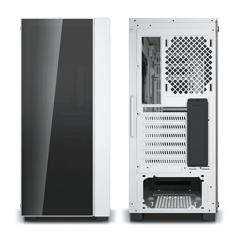 DeepCool MATREXX 55 V3 ADD-RGB WH 3F Mid-tower ATX case, ABS+SPCC+Tempered Glass, 6x Drive Bays, 7x Expansion Slots, Motherboards Supports Upto E-ATX, White | DP-ATX-MATREXX55V3-AR-WH-3F - product view 3 of 6
