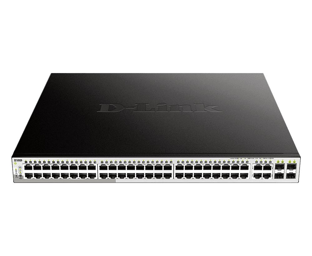 D-link D-LINK 52-Port Gigabit Smart Managed PoE Switch |  DGS-1210-52MP - product view 2 of 3