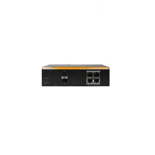 D-Link DGS-F3004P-2S, Layer 2 Gigabit Outdoor Smart Managed Switches, equipped with 4 PORT 100/1000BASE-T PoE ports & 2SFP Industrial Switch – Buy Online