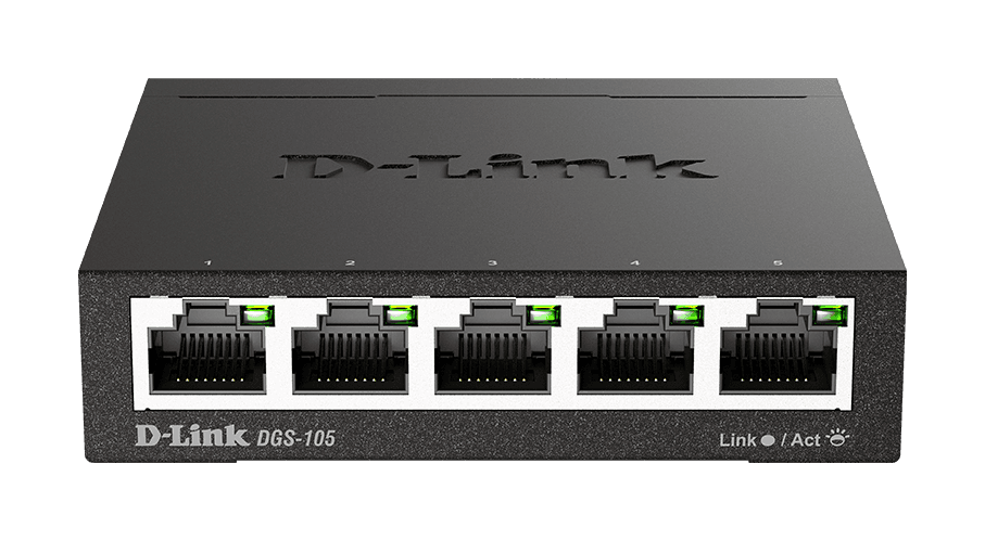 Dlink 5-Port Gigabit Unmanaged Desktop Switch DGS-105 image