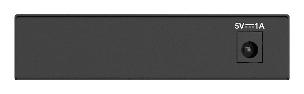D-link D-Link DGS-105GL 5-Port Gigabit Unmanaged Desktop Switch, 10/100/1000 Mbps, Fanless Metal Design, Plug-and-Play | DGS-105GL - product view 1 of 3