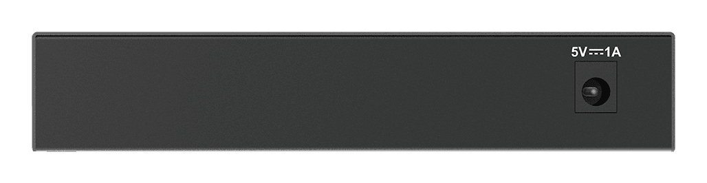 D-link D-Link DGS-108GL 8-Port Gigabit Unmanaged Desktop Switch, Metal Casing, Energy Efficient, Fanless, Supports 16 Gbps, 4.31 Watts Power, 16 Gbps Switching Fabric, Black - product view 3 of 3
