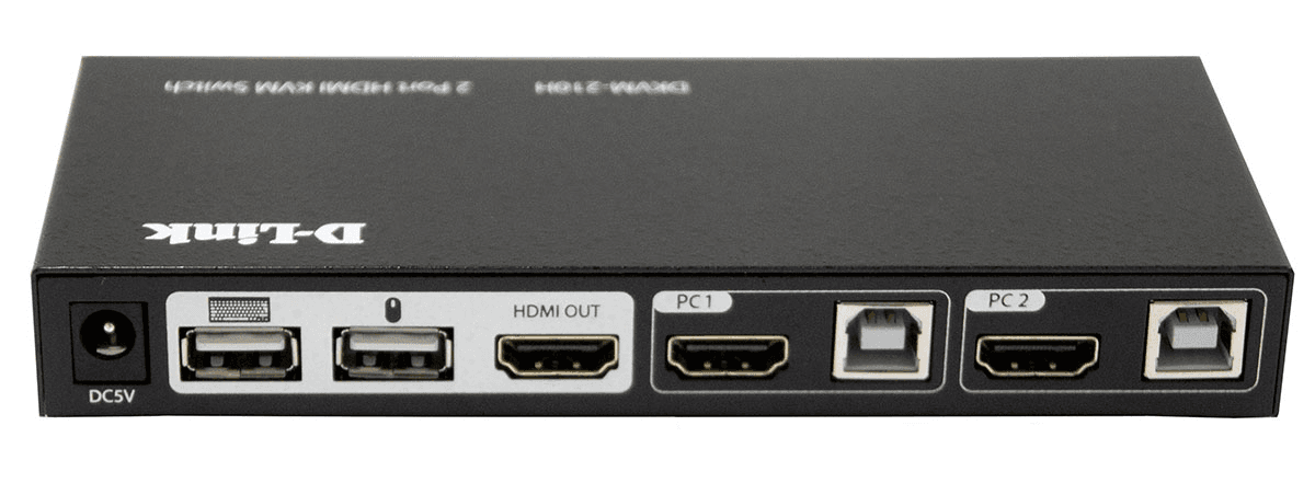 D-link D-Link DKVM-210H 2-Port KVM Switch with HDMI and USB ports - product view 3 of 3