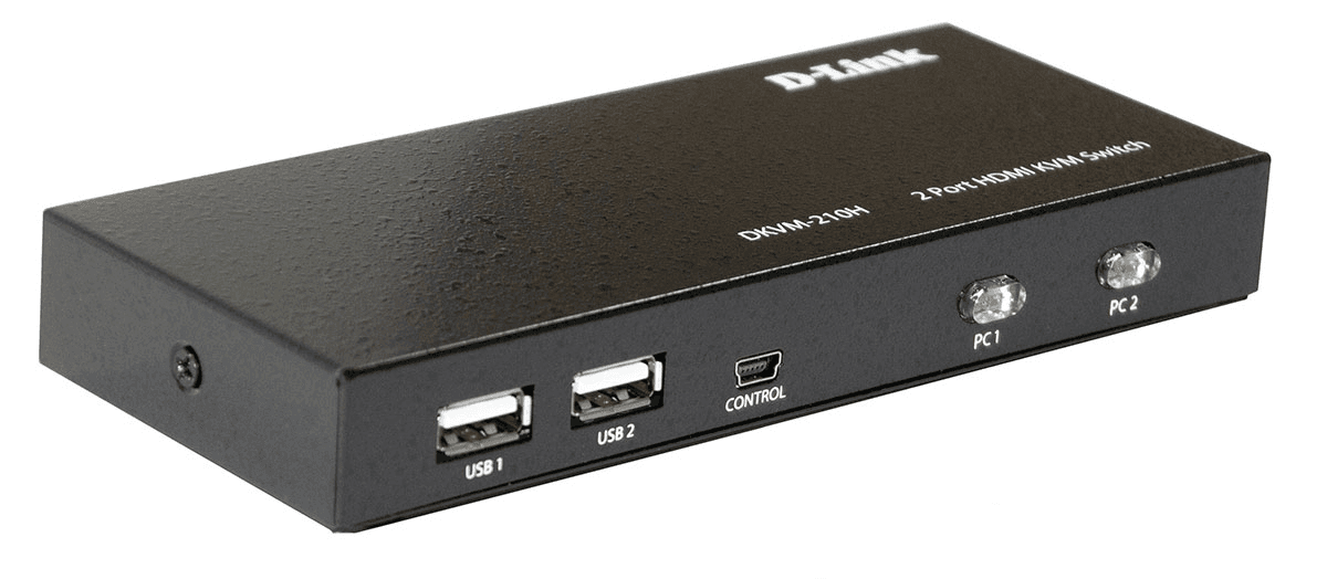 D-link D-Link DKVM-210H 2-Port KVM Switch with HDMI and USB ports - product view 2 of 3
