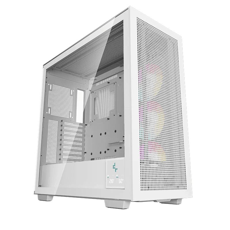 DeepCool Morpheus ARGB (E-ATX) Full Tower Cabinet, 5 Drive Bays, 9 Expansion Slots, 420mm ARGB Pre Installed Fan, White| R-MORPHEUS-WHAPA1-G1 – Buy Online