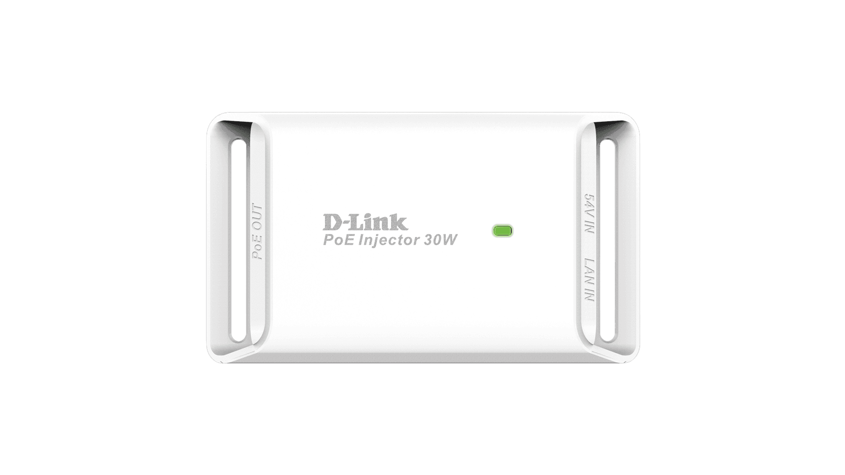 D-link D-link Gigabit PoE+ Injector DPE-301GI, 802.3at PoE, Fanless, up to 30 watts - product view 3 of 6