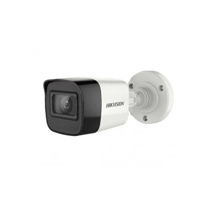 Hikvision DS-2CD1021G0-I 2.8mm Fixed Mini Bullet Network Camera, H.265+, Weather Proof, HD Video, EXIR, Support Human Detection, Water and dust resistant (IP67)