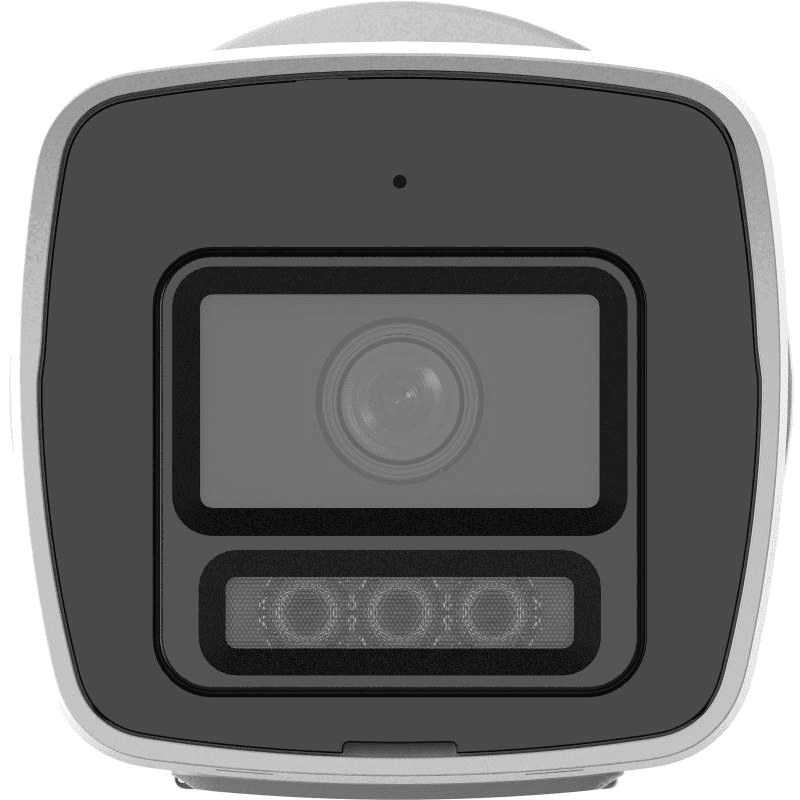 HIKVISION Hikvision DS-2CD1047G2H-LIU 4 MP ColorVu with Smart Hybrid Light Fixed Bullet Network Camera, Up to 30 m, Human and Vehicle Detection, Built-in microphone - product view 2 of 3