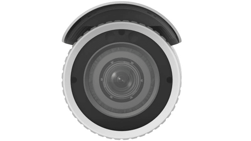HIKVISION HIKVISION DS-2CD1643G0-IZ 4 MP Varifocal Bullet Network Camera,  Varifocal lens, motor-driven lens, 2.8 to 12 mm, Fixed Iris Type,  Up to 6 channels, Water and dust resistant (IP67) - product view 2 of 3