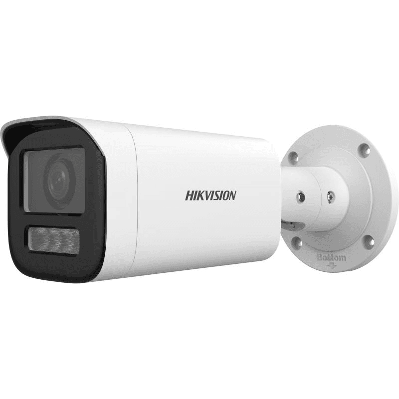 Hikvision DS-2CD1643G2-LIZ(S)U 4 MP Smart Hybrid Light Varifocal Bullet Network Camera, 1/3" Progressive Scan CMOS, Motorized Lens, Up to 50 m, Built-in microphone, H.265+, Human & Vehicle Detection, IP67 – Buy Online