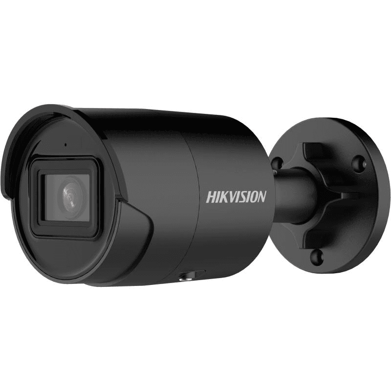 HIKVISION Hikvision DS-2CD2083G2-I(U) 8 MP AcuSense Fixed Bullet Network Camera, 	1/2.8" Progressive Scan CMOS, Fixed focal lens, 2.8, IR cut filter, H.265+, AI For Human and Vehicle Classification, -U: Built-in microphone for real-time audio security, IP67 - product view 3 of 4