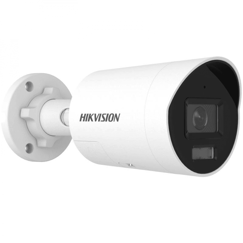 HIKVISION HIKVISION, DS-2CD2026G2-IU/SL, 2 MP AcuSense Strobe Light and Audible Warning Fixed Mini Bullet Network Camera. - product view 1 of 2