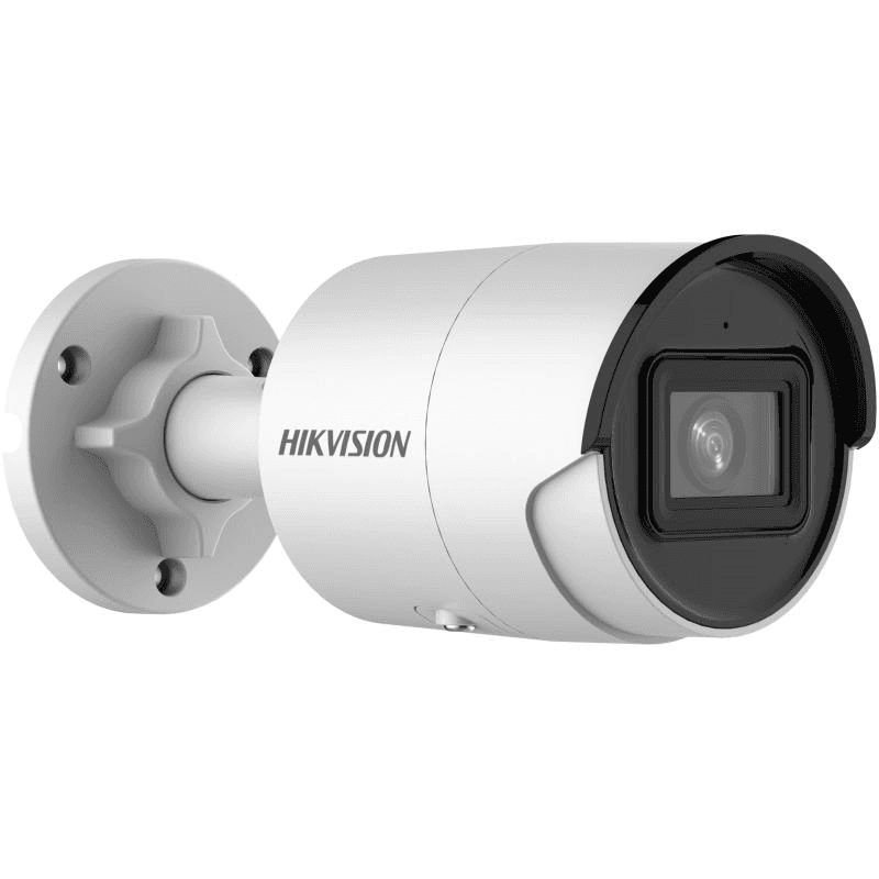 HIKVISION Hikvision AcuSense DS-2CD2043G2-IU 4MP Outdoor Network Bullet Camera with Night Vision & 2.8mm Lens (White) - product view 2 of 3