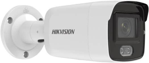 HIKVISION Hikvision 4MP ColorVu Fixed Mini Bullet Network Camera, 2.8mm Fixed Focal Lens, H.265+ Compression, Built In Microphone, 24/7 Colorful Imaging, 40m Light Range, Dust Resistant | DS-2CD2047G2-L(U) - product view 2 of 4