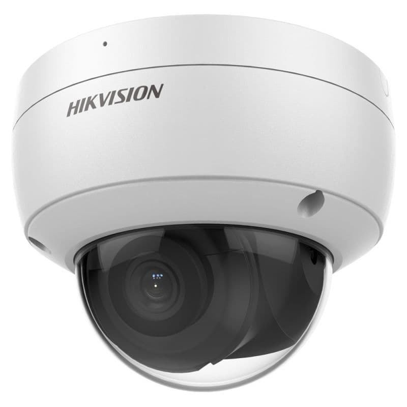 HIKVISION Hikvision AcuSense DS-2CD2143G2-IU 4MP Outdoor Network Dome Camera with Night Vision & 2.8mm Lens (White) - product view 2 of 2
