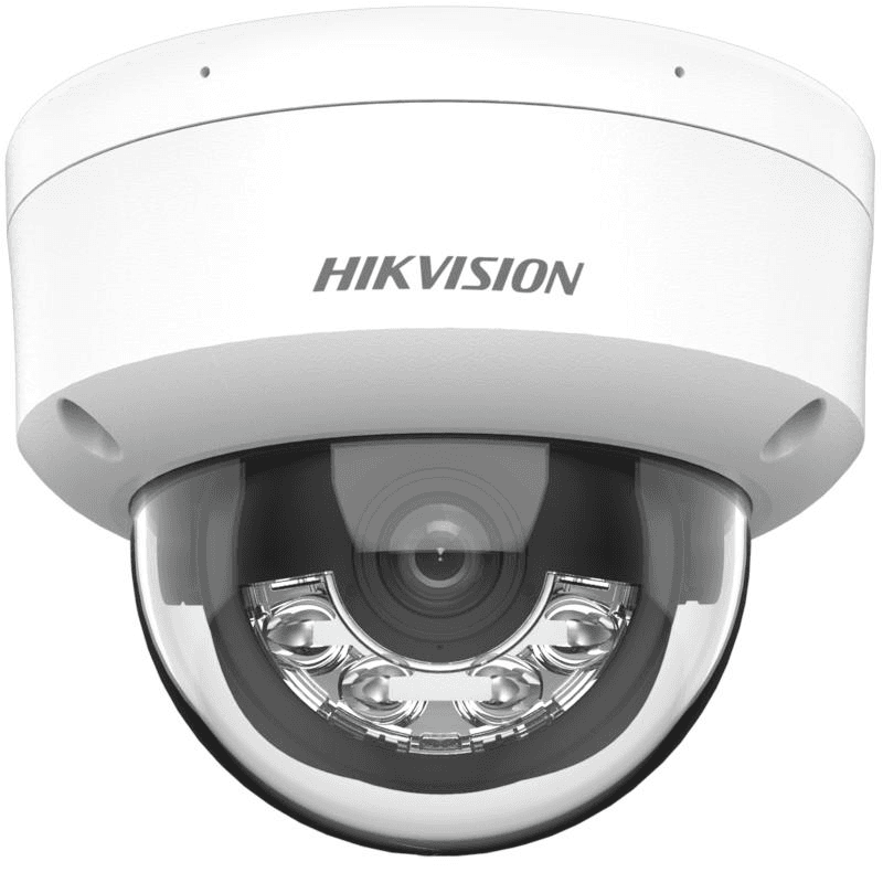 HIKVISION Hikvision DS-2CD2183G2-LI(S)(2U) 8 MP Acusense Smart Hybrid Light Fixed Dome Network Camera, Up to 30 m, Built-in arrayed dual-microphone, Line crossing, intrusion Support Alarm Triggering, - product view 2 of 4