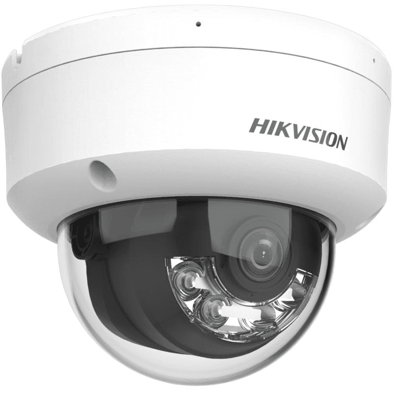 HIKVISION Hikvision DS-2CD2183G2-LI(S)(2U) 8 MP Acusense Smart Hybrid Light Fixed Dome Network Camera, Up to 30 m, Built-in arrayed dual-microphone, Line crossing, intrusion Support Alarm Triggering, - product view 3 of 4