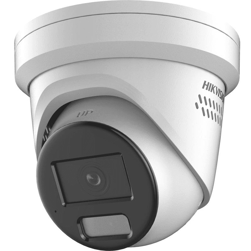 HIKVISION Hikvision ColorVu DS-2CD2347G2-LSU/SL MP ColorVu Strobe Light and Audible Warning Fixed Turret Network Camera, 24/7 colorful imaging, Water and dust resistant (IP67) - product view 3 of 4