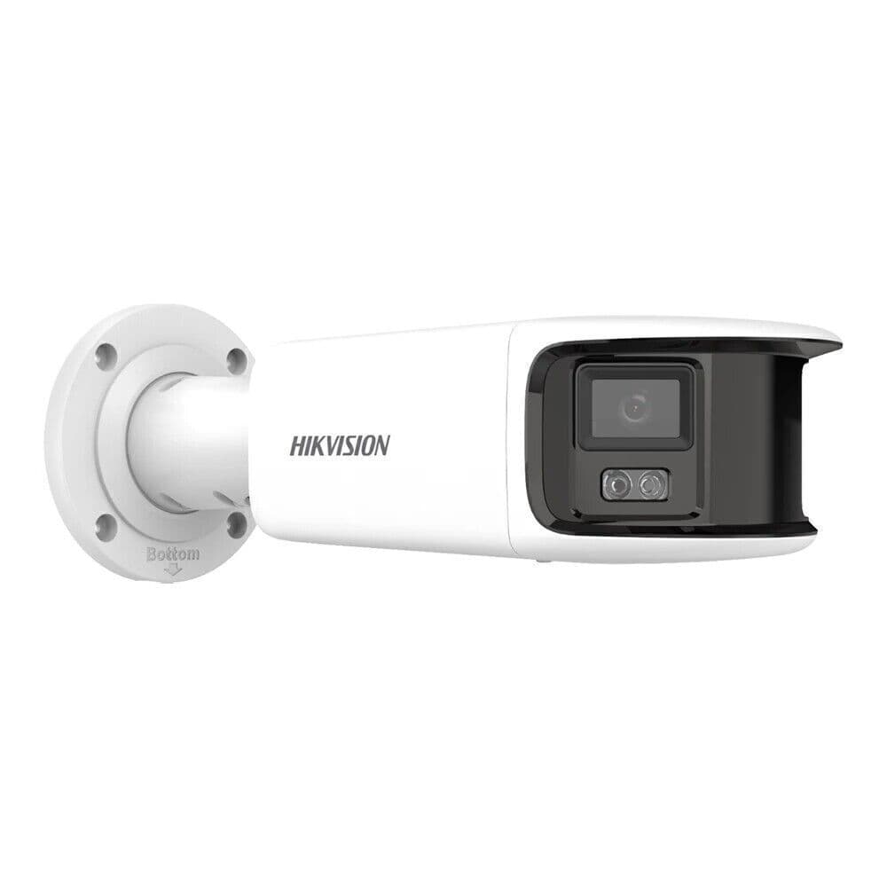 HIKVISION DS-2CD2T87G2P-LSU/SL, 8 MP Panoramic ColorVu Fixed Bullet Network Camera, 24/7 colorful imaging, Water and dust resistant (IP67), AI