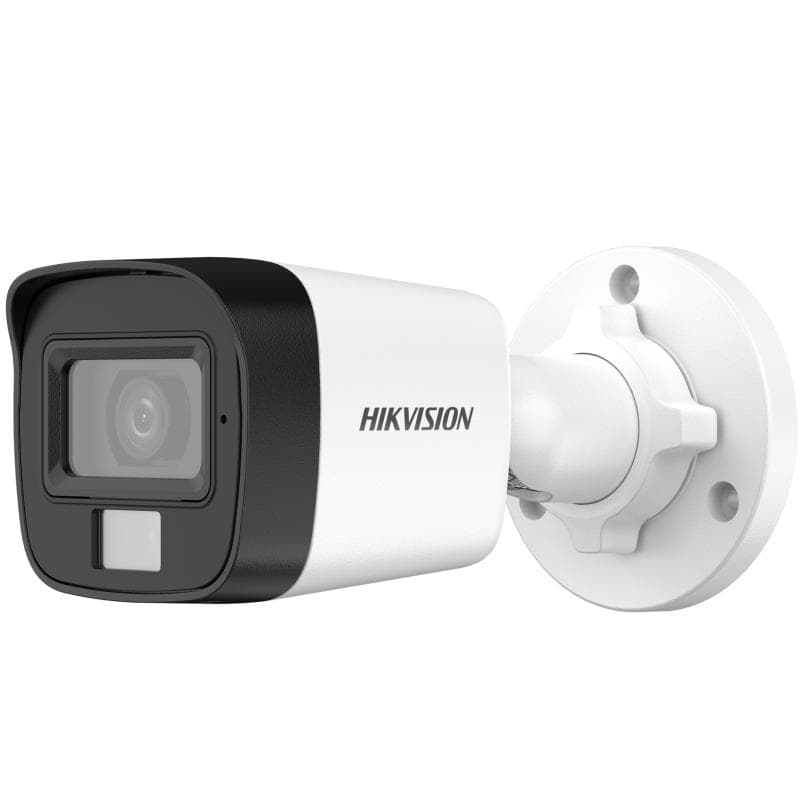 HIKVISION Hikvision DS-2CE16K0T-LPFS(2.8mm) 3K Smart Hybrid Light Audio Fixed Mini Bullet Camera, IR : Up to 25 m, Built-in Microphone - product view 2 of 3