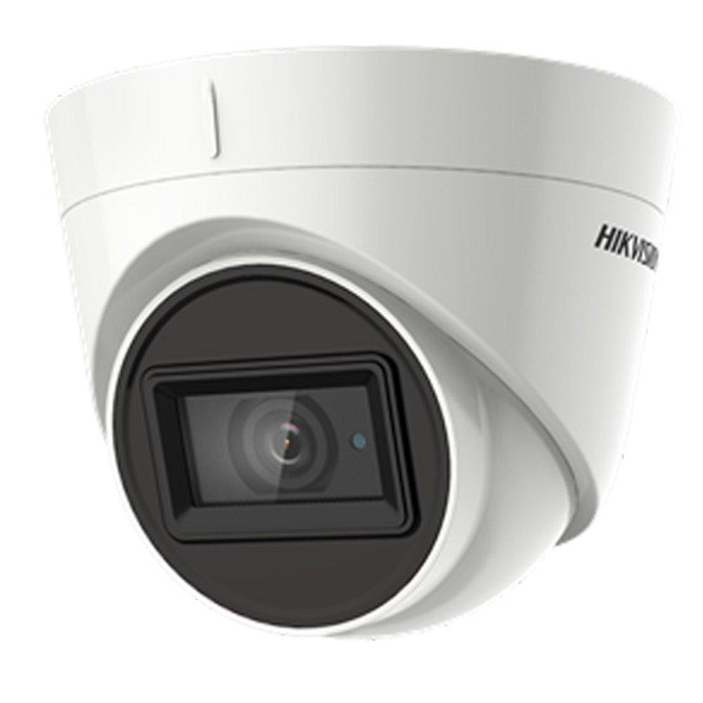 HIKVISION, 5 MP Indoor Fixed Turret Camera  EXIR 2.0: advanced infrared technology with 20 m IR distance 4 in 1 (4 signals switchable TVI/AHD/CVI/CVBS) DS-2CE76H0T-ITPF – Buy Online
