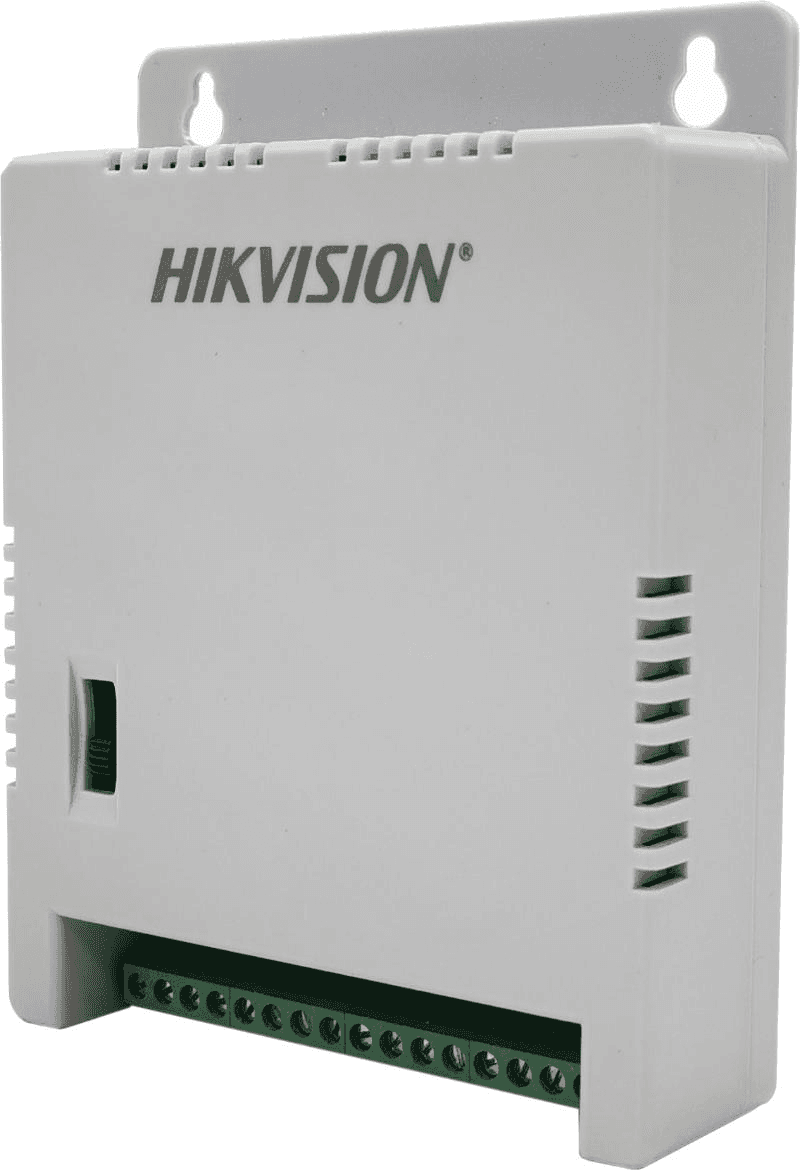 Hikvision DS-2FA1205-C8 Switching Mode Power Supply, 60 W, 12 VDC/1 A max per channel, max total current is 5 A, 150 to 285 VAC wide voltage input – Buy Online