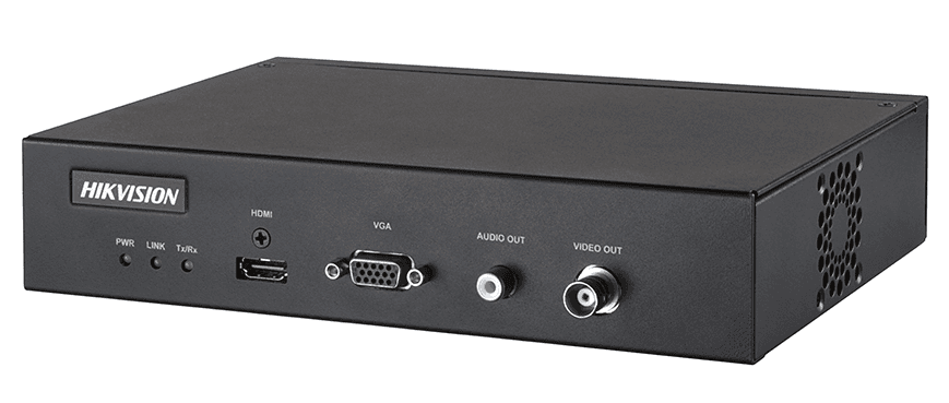 HIKVISION Hikvision DS-6901UDI 4K decoder Provides HDMI, VGA, and BNC output interfaces, Up to 4K (3840 ?? 2160@30Hz) via HDMI output interface, PS, RTP, TS, ES, HIK encapsulation formats, H.265+, Three encoding levels: baseline, main, and high-profile - product view 1 of 1