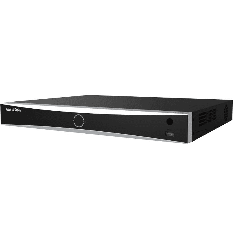 Hikvision DS-7616NXI-K2/16P AcuSense NVR, 16 (PoE) interfaces, 2 SATA, Up to 10 TB capacity for each HDD, Motion Detection, AI by Device, 1-ch 8 MP, Up to 160 Mbps incoming bandwidth
