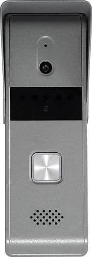 HIKVISION HIKVISION Analog Video Intercom System with 7" TFT LCD Screen, Wired Video Door Phone/Bell, 1080p Resolution, BuiltIn Mic & Loudspeaker, Noise Echo Cancellation, One Call Button, White| DS-KIS203T - product view 2 of 6