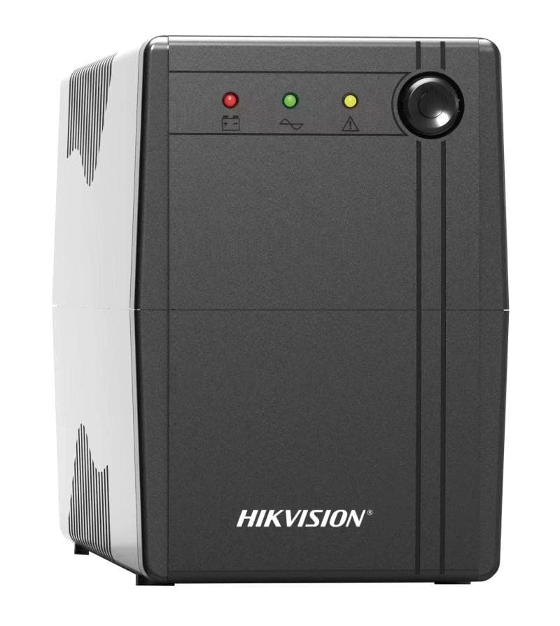 Hikvision DS-UPS600 UPS, 600 VA / 360 W, Built-in AVR, 4-6 hours recover to 90% capacity, Surge protection